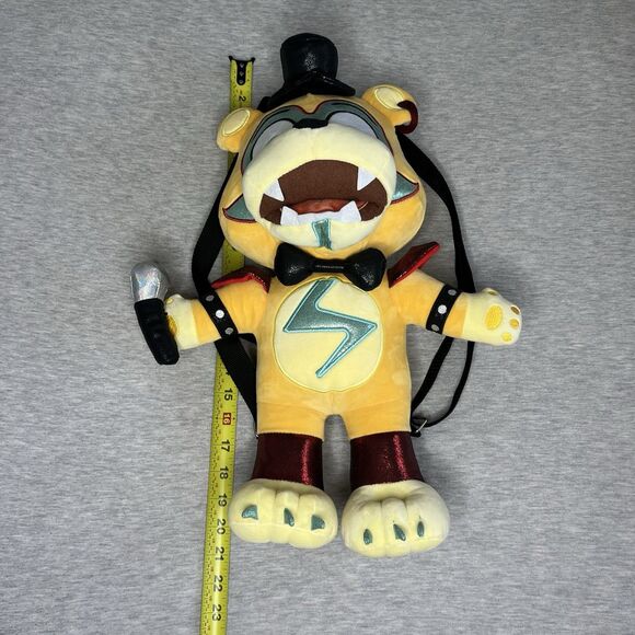 Five Night's At Freddy's Security Breach Glamrock Plush Backpack FNAF Approx 20" - Picture 10 of 12